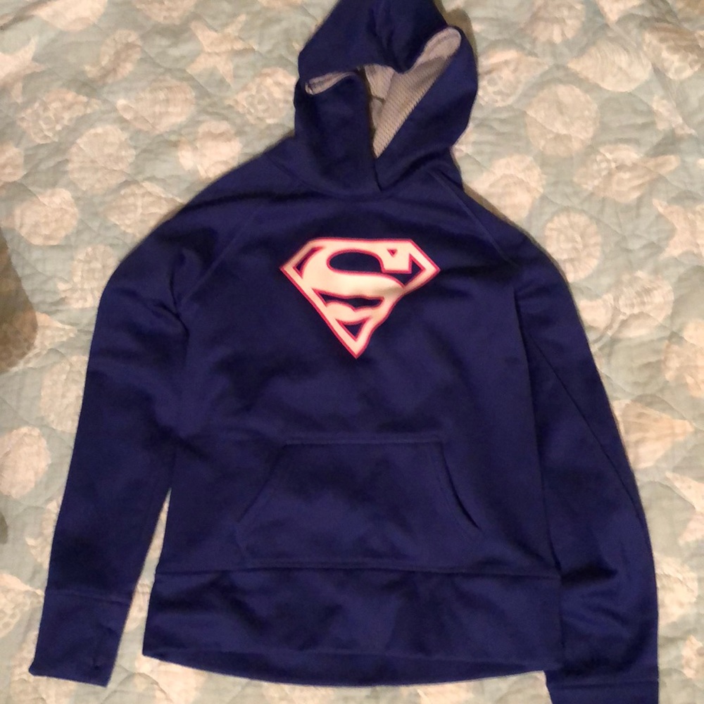 Superman hoodie : under armour